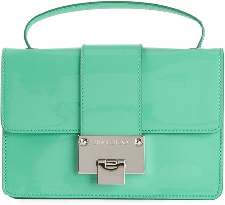 green jimmy choo purse