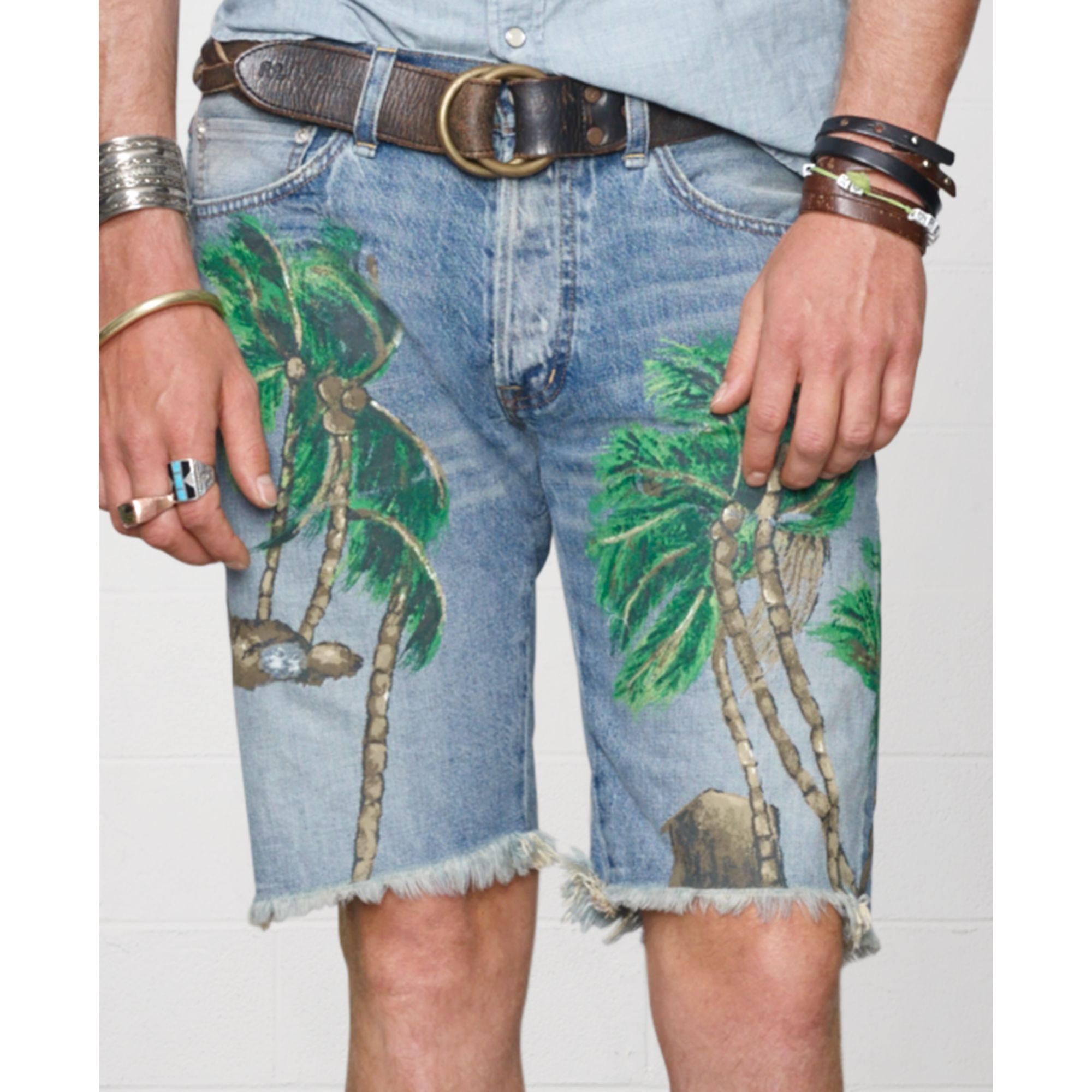 Lyst Denim Supply Ralph Lauren Denim Supply Hansford Palm Tree