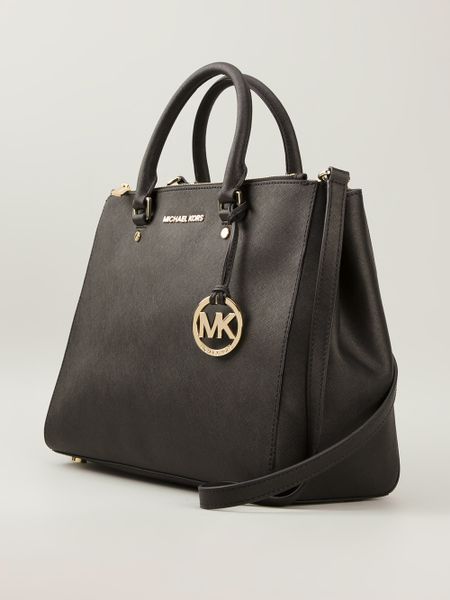 michael kors leather handbag