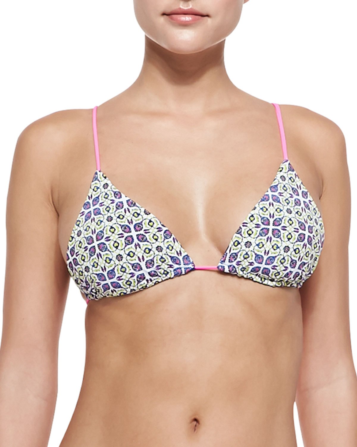 Basta Surf Reversible String Bikini Top In Blue Lyst