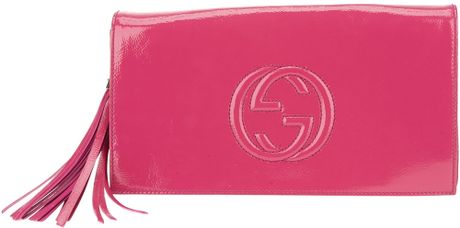 gucci clutch bag pink