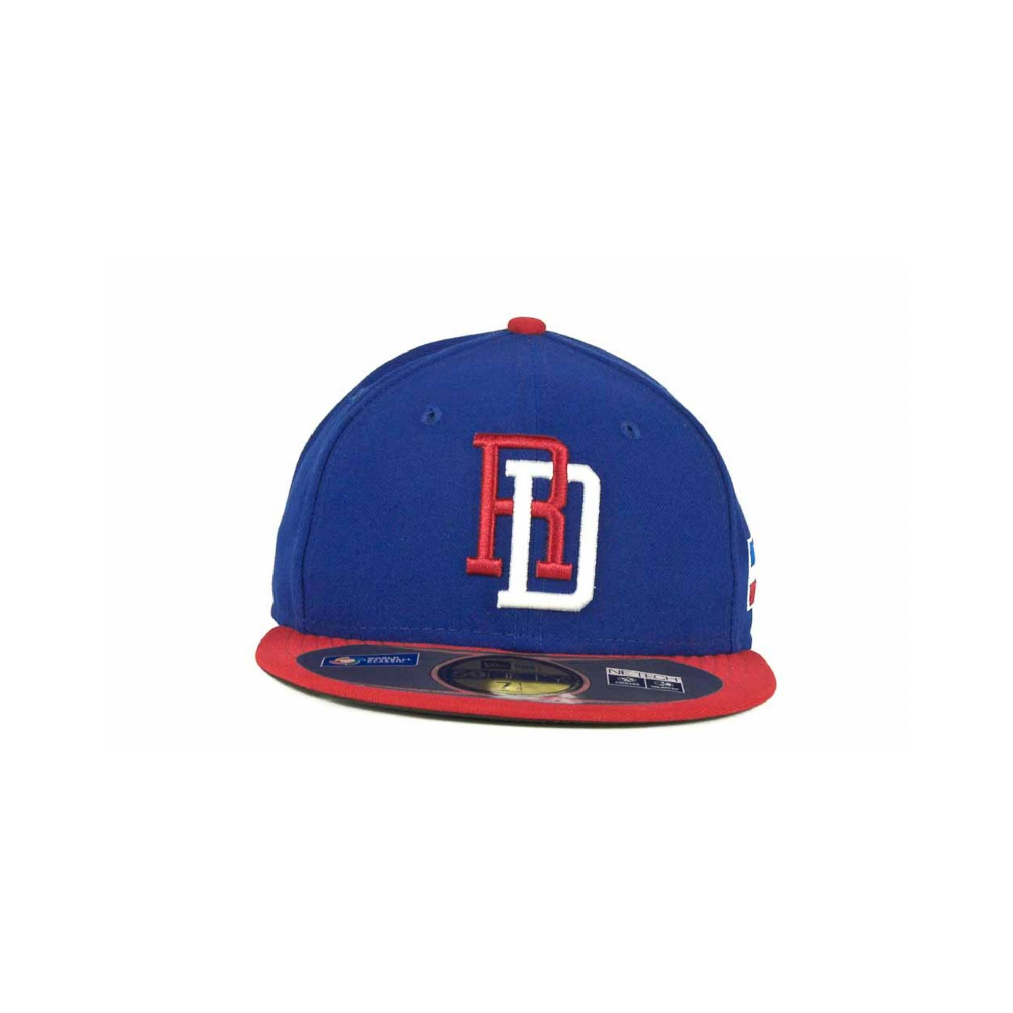 New Era Dominican Republic World Baseball Classic 59fifty Cap in Blue