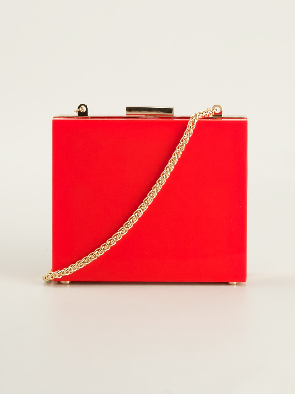 tory burch clutch red