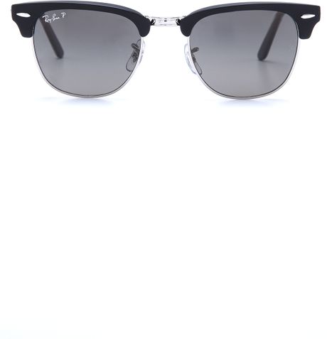 ray ban clubmaster folding polarized
