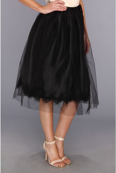bcbg tulle maxi skirt