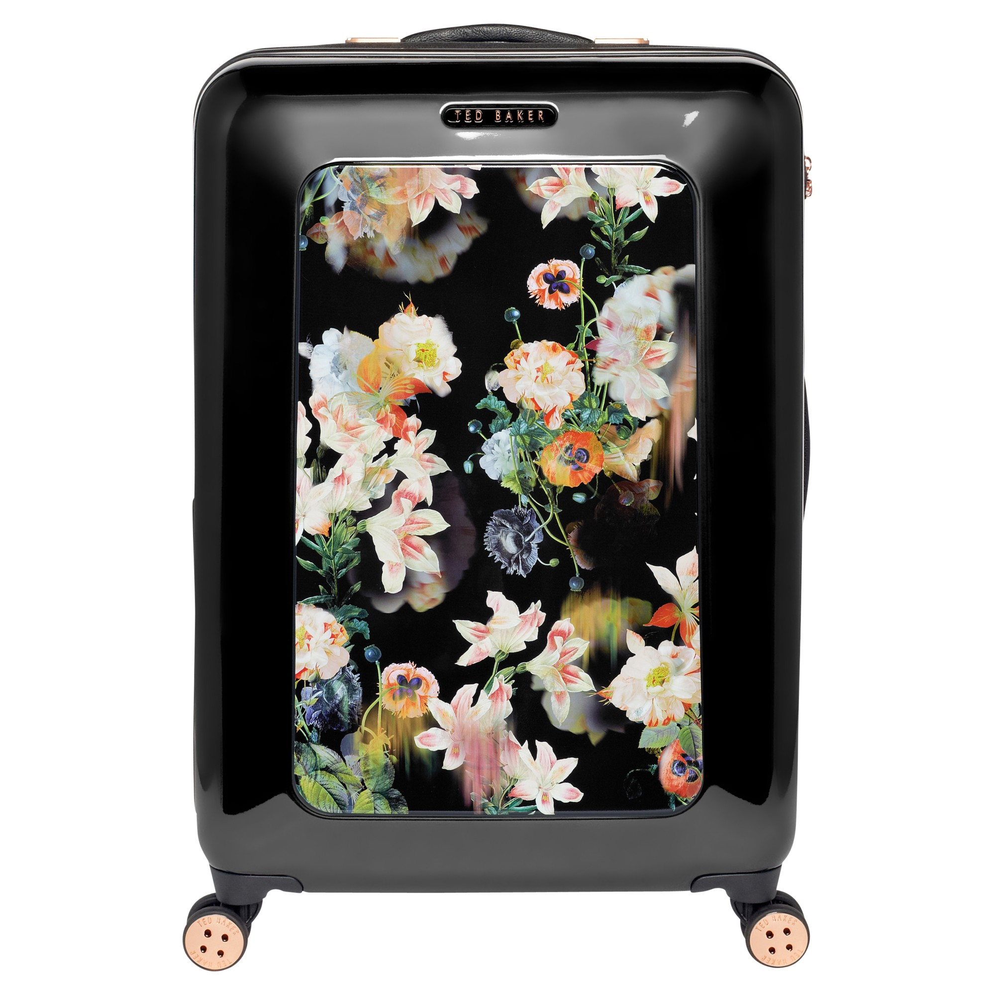 Ted Baker Opulent Bloom 4wheel 695cm Medium Suitcase in Black Lyst