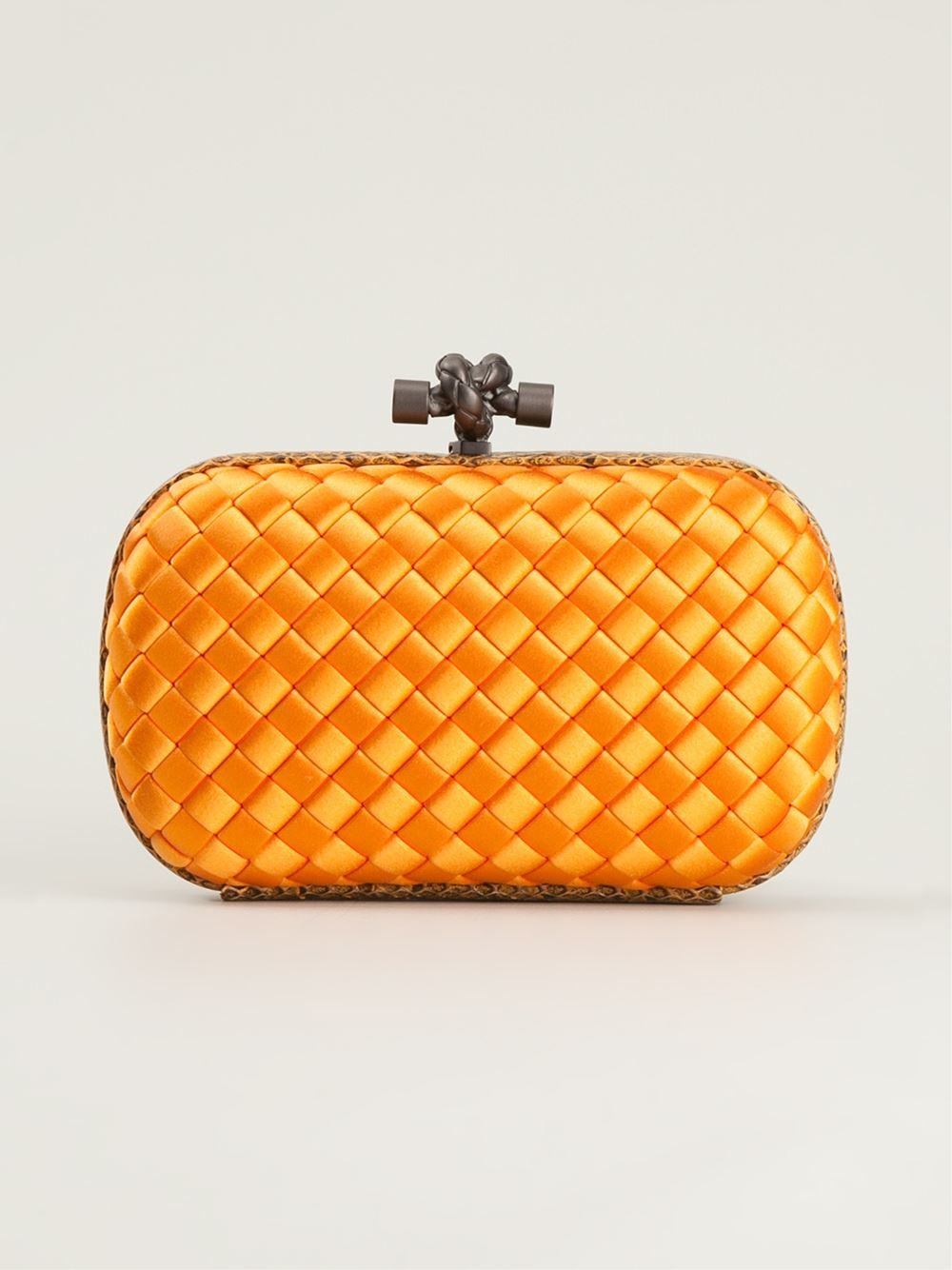 bottega veneta wallet orange