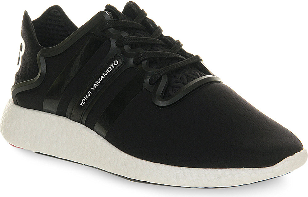 Adidas Y3 Boost Trainers - For Men in Black for Men (Black white) | Lyst