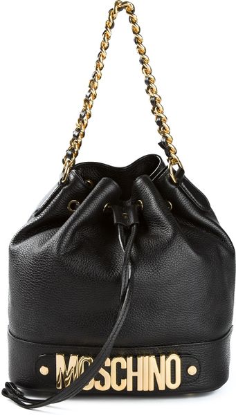 moschino bucket bag sale