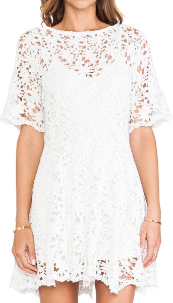 nightcap crochet flutter gown