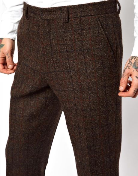 mens tweed pants