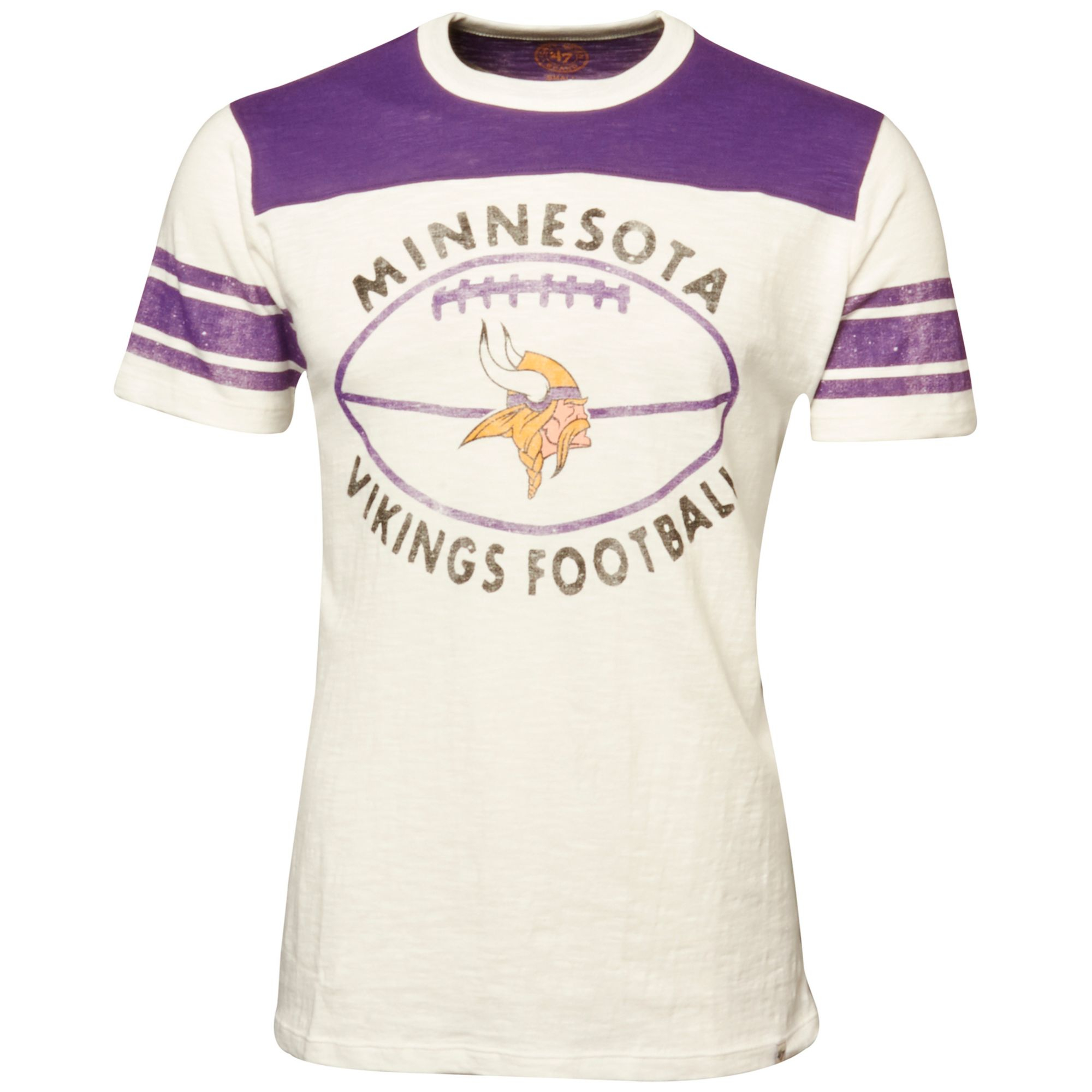 47 Brand Mens Minnesota Vikings Top Gun Tshirt in White for Men Lyst