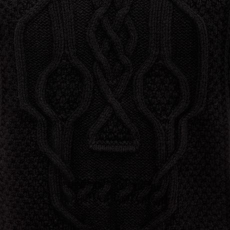 jumper skull aran mcqueen alexander knit