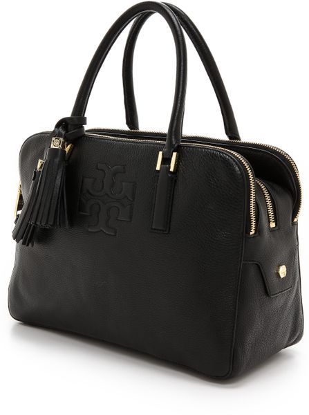 tory burch zip satchel