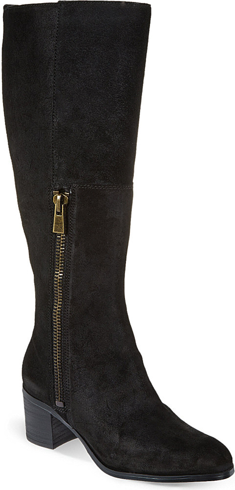 nine west thigh high boots