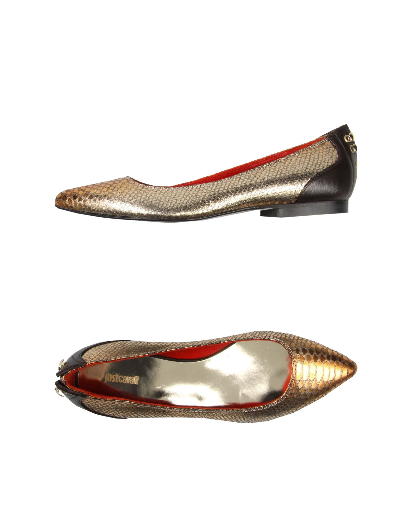 roberto cavalli flats