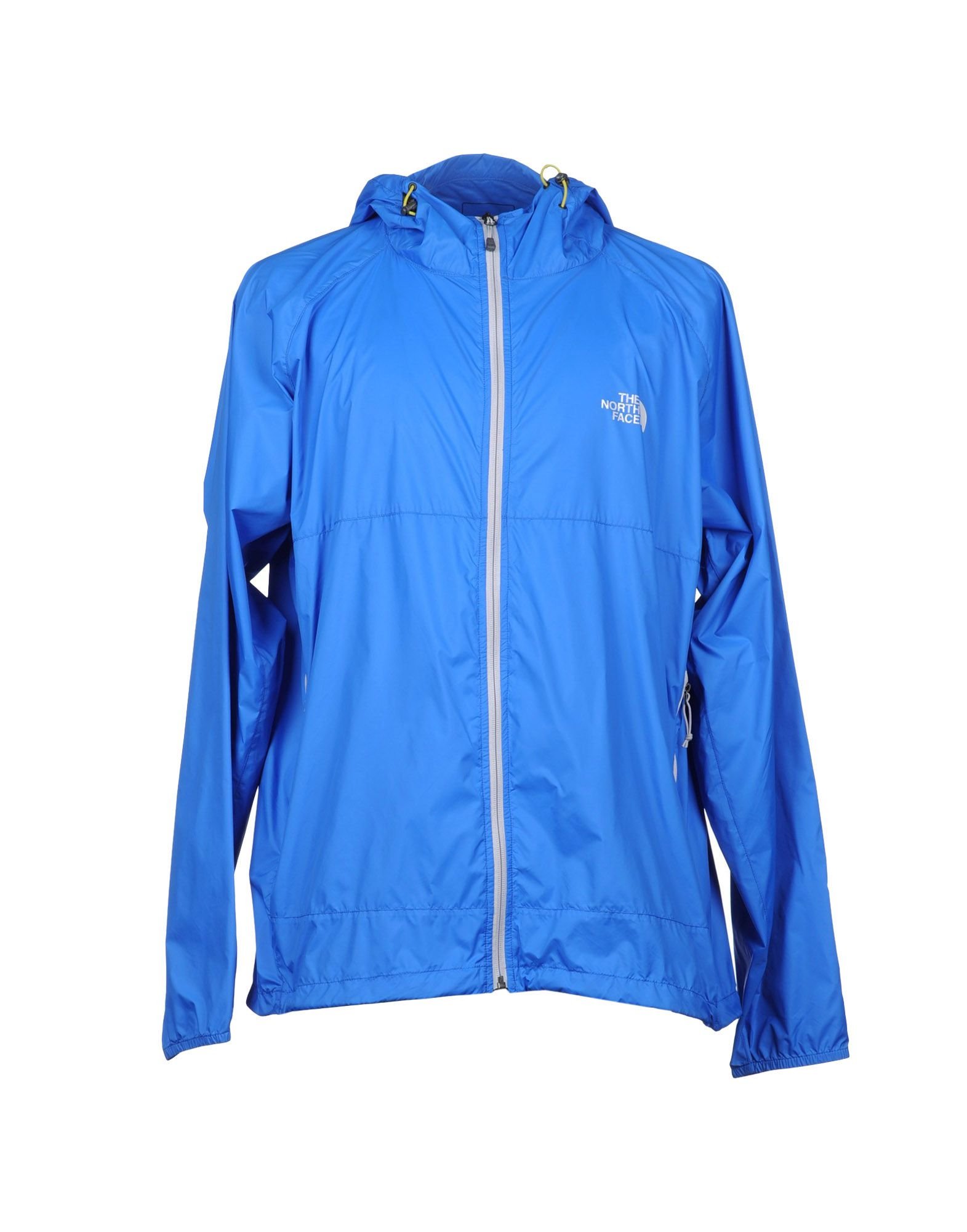 blue the north face jacket