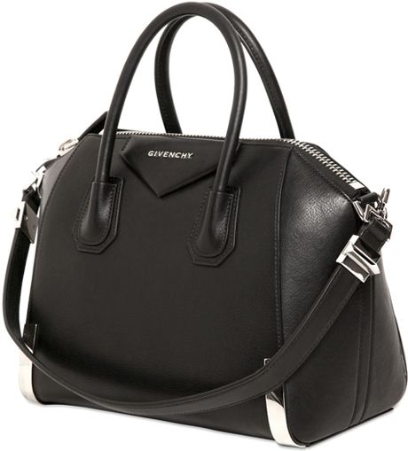 Givenchy Small Antigona Bag In Black Leather | SEMA Data Co-op