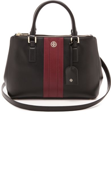 tory burch robinson mini double zip tote