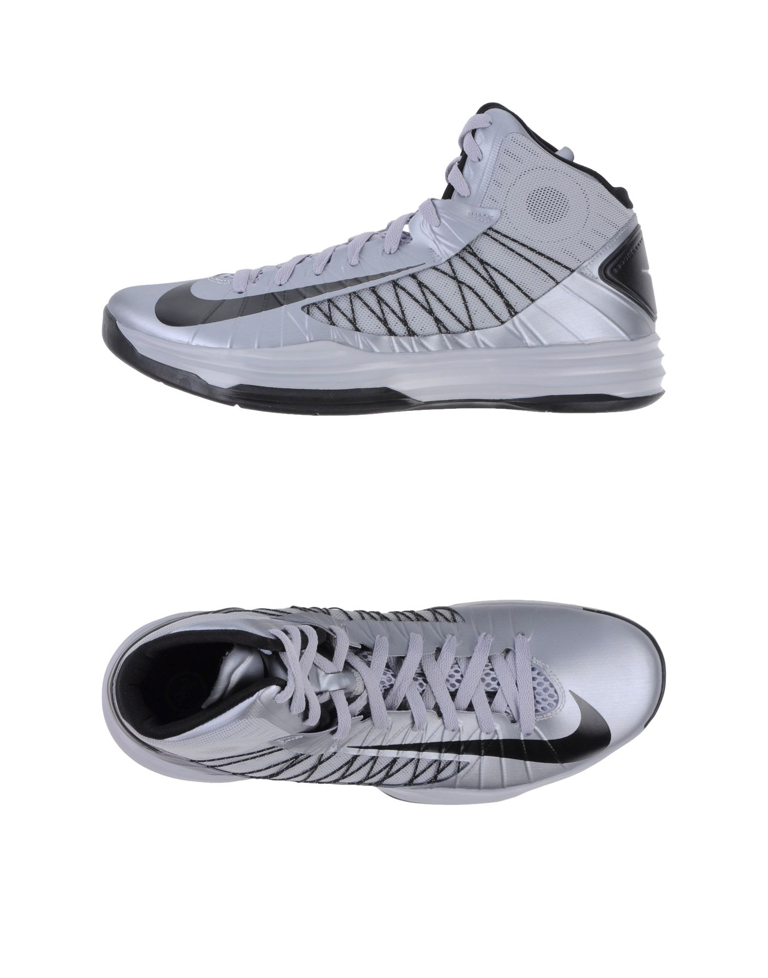 grey nike high tops mens