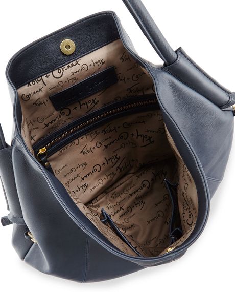 ... Corinna Foley Corinna Southside Leather Hobo Bag Navy in Blue (navy ... Corinna Foley Corinna Southside Leather Hobo Bag Navy in Blue (navy
