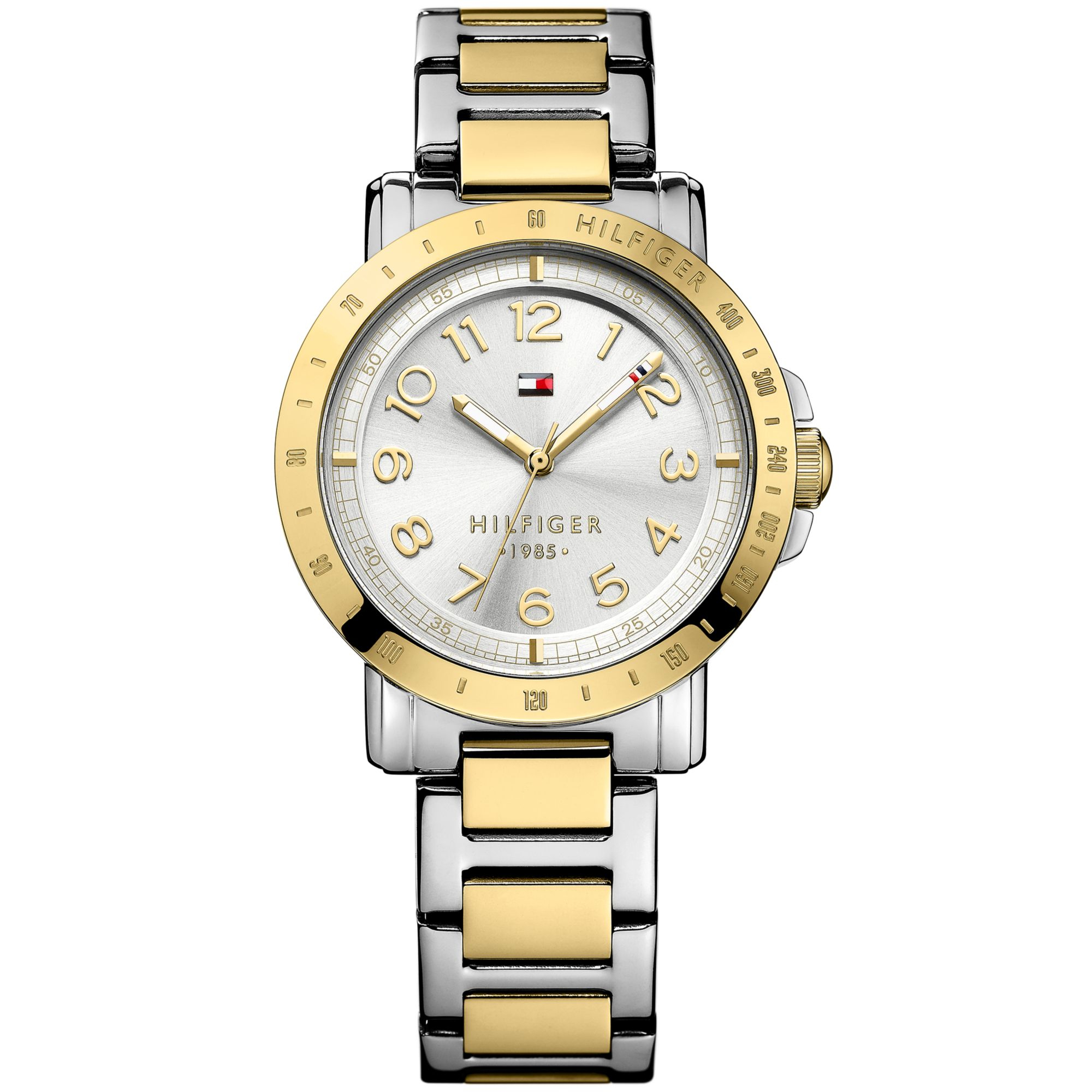 Tommy Hilfiger Women'S Two-Tone Stainless Steel Bracelet Watch 38Mm Tommy Hilfiger Watch Stainless Steel