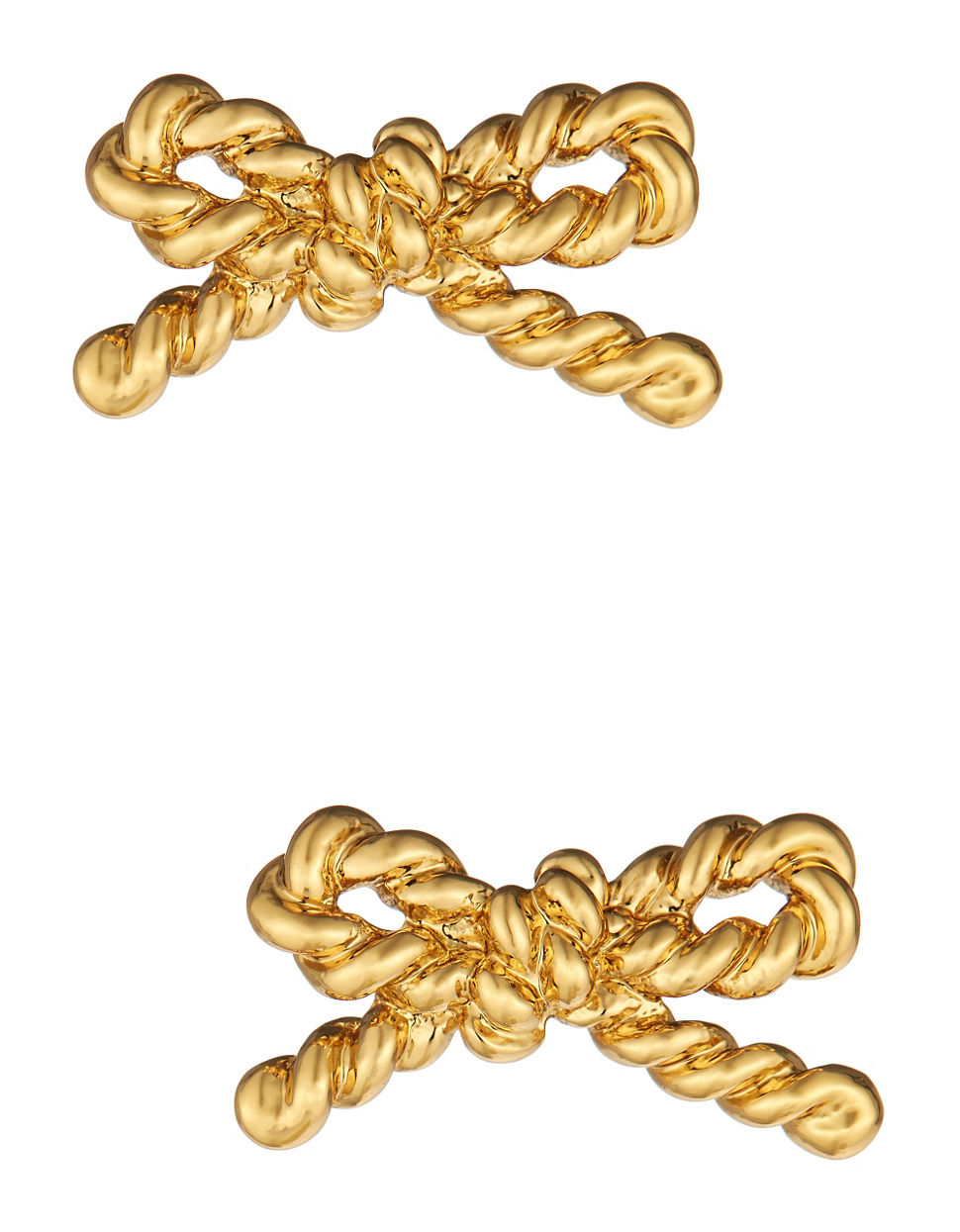 Kate Spade Skinny Mini Rope Studs in Gold Lyst