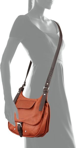 Longchamp Balzane Roots Leather Crossbody Bag Cognac in Brown (COGNAC) | Lyst