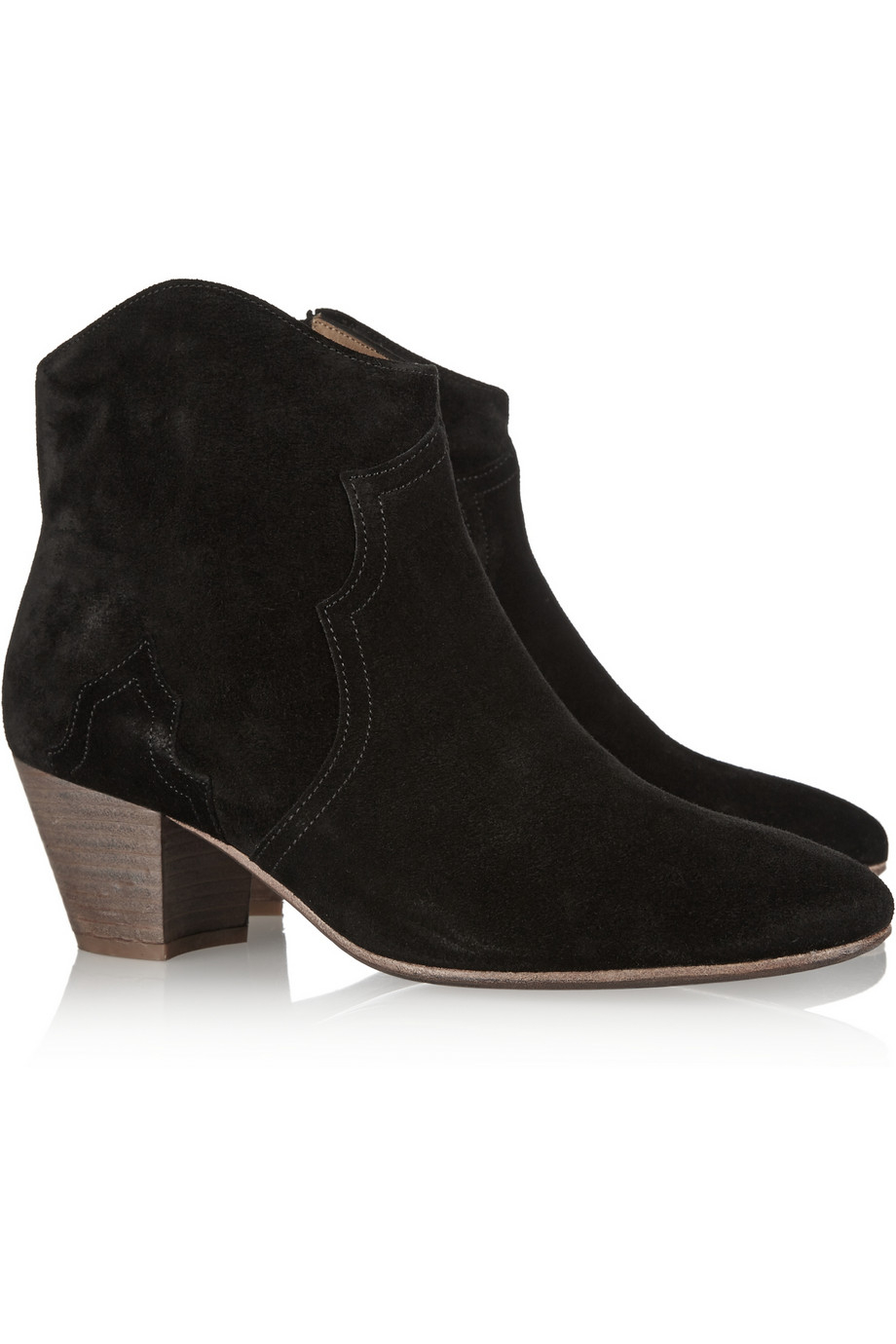 isabel marant black ankle boots