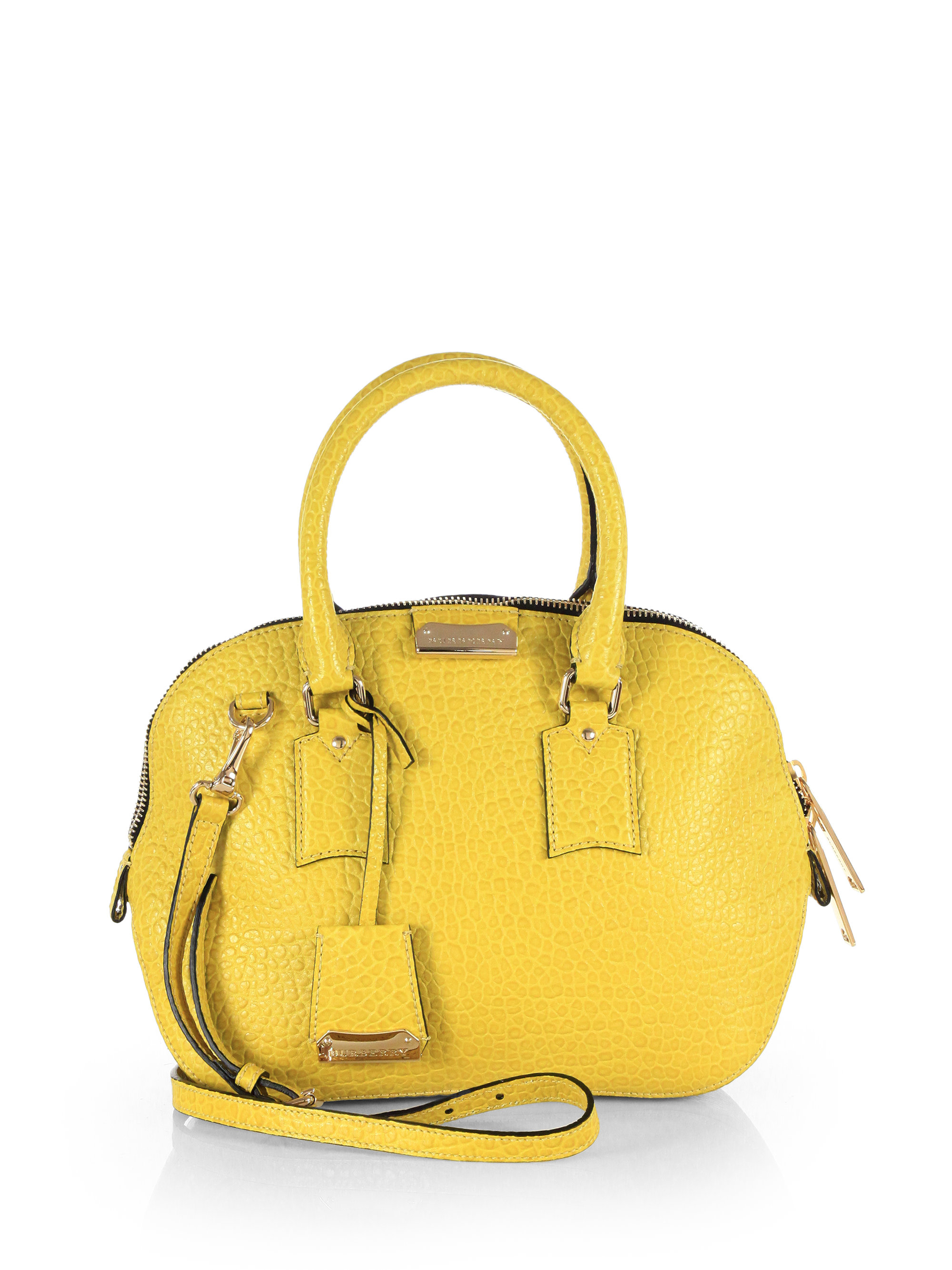 Burberry Dome Satchel burberry heritage small dome satchel in yellow lyst Burberry Dome Satchel burberry heritage small dome satchel in yellow lyst