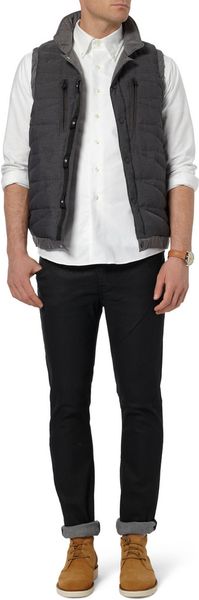 Raleigh Denim Buttondown Collar Cotton Oxford Shirt in White for Men | Lyst