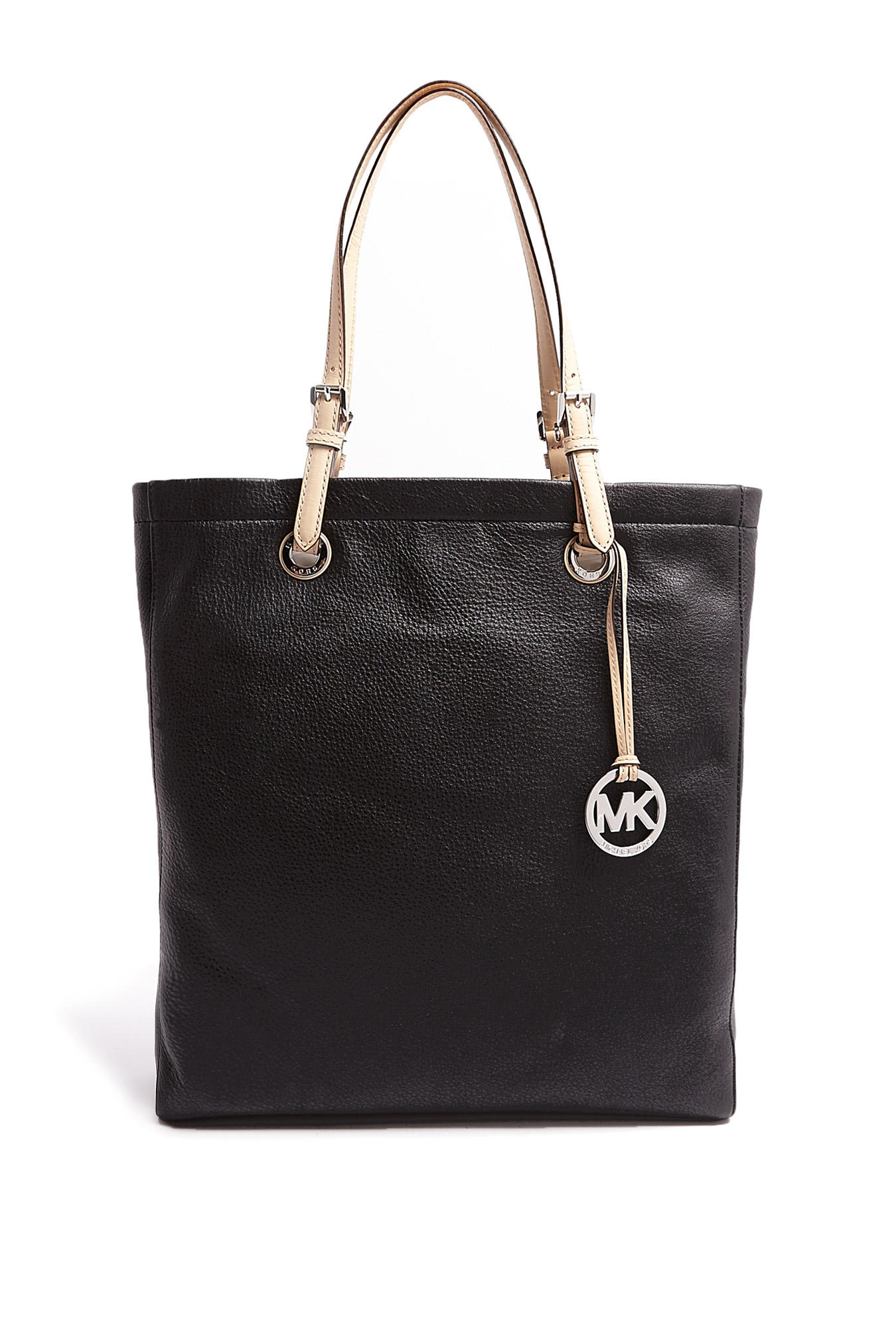 Michael Michael Kors Black Jet Set North South Tote Shopper in Black