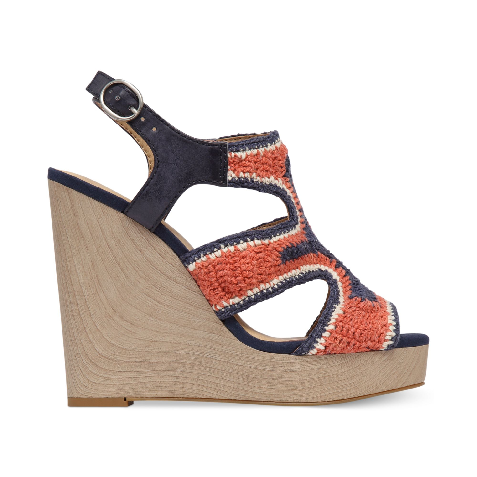 name brand platform sandals