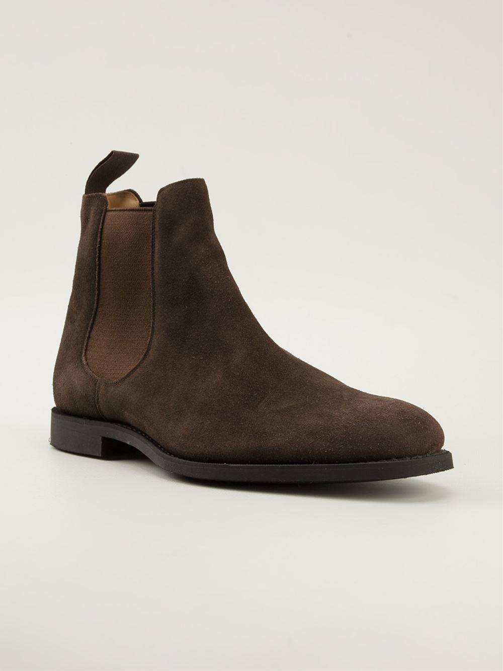 Church�s Ely Chelsea Boots in Brown for Men Lyst Church�s Ely Chelsea Boots in Brown for Men Lyst