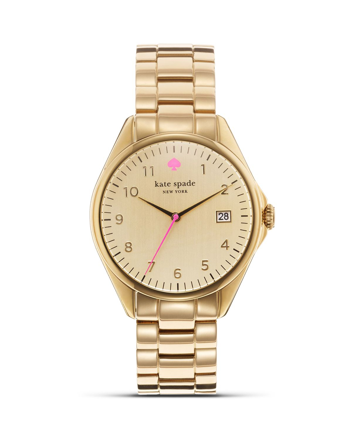 Kate Spade Gold Seaport Bracelet Watch 38mm in Gold Lyst