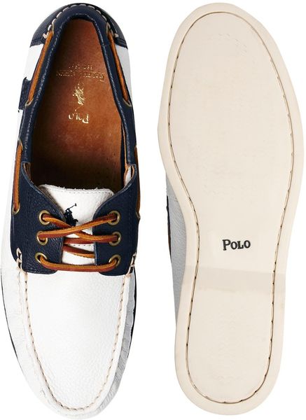 polo ralph lauren bienne boat shoes
