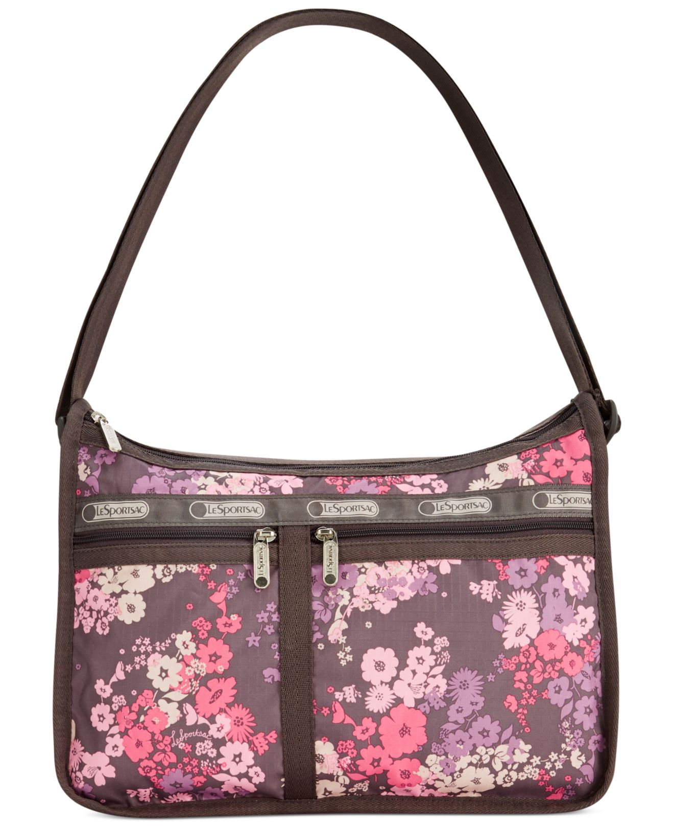 Lesportsac Deluxe Everyday Bag in Purple (Wistful Florals) Lyst