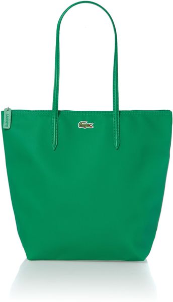 lacoste tote bag green