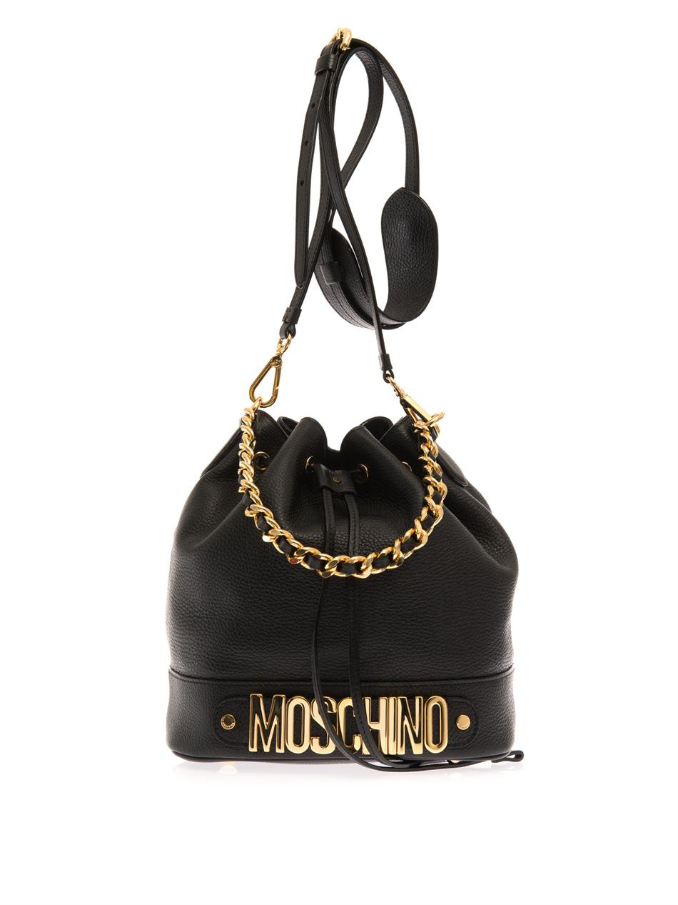 moschino bucket bag sale