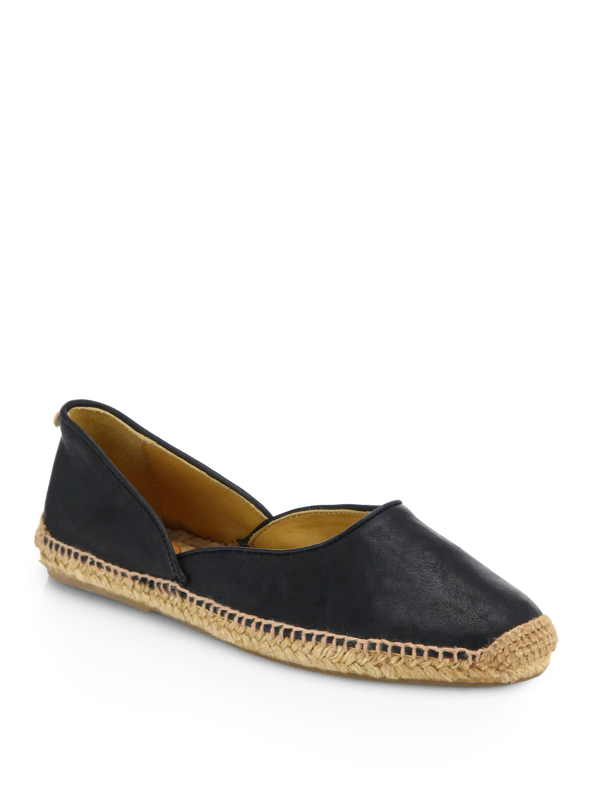 Rag & Bone Leather Espadrilles in Black Lyst