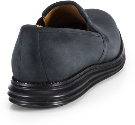 black slip on loafers for men