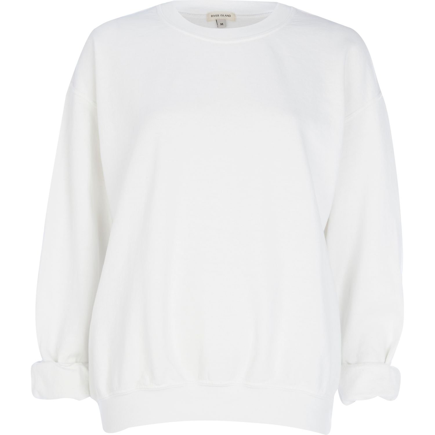 where can i buy a plain white sweatshirt