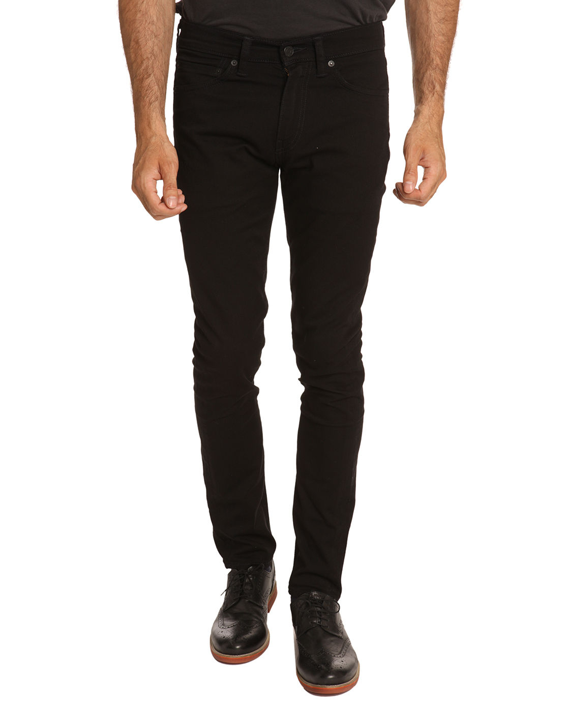 Levi's 510 Black Slim Fit Jeans in Black for Men | Lys   t