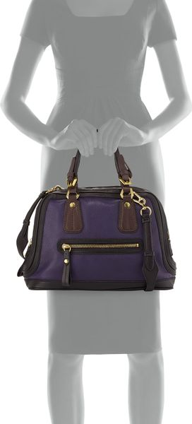 Oryany Kendall Tonal Leather Satchel Bag Purple Multi in Purple (null ... Oryany Kendall Tonal Leather Satchel Bag Purple Multi in Purple (null ...
