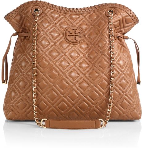 tory burch marion quilted slouchy tote