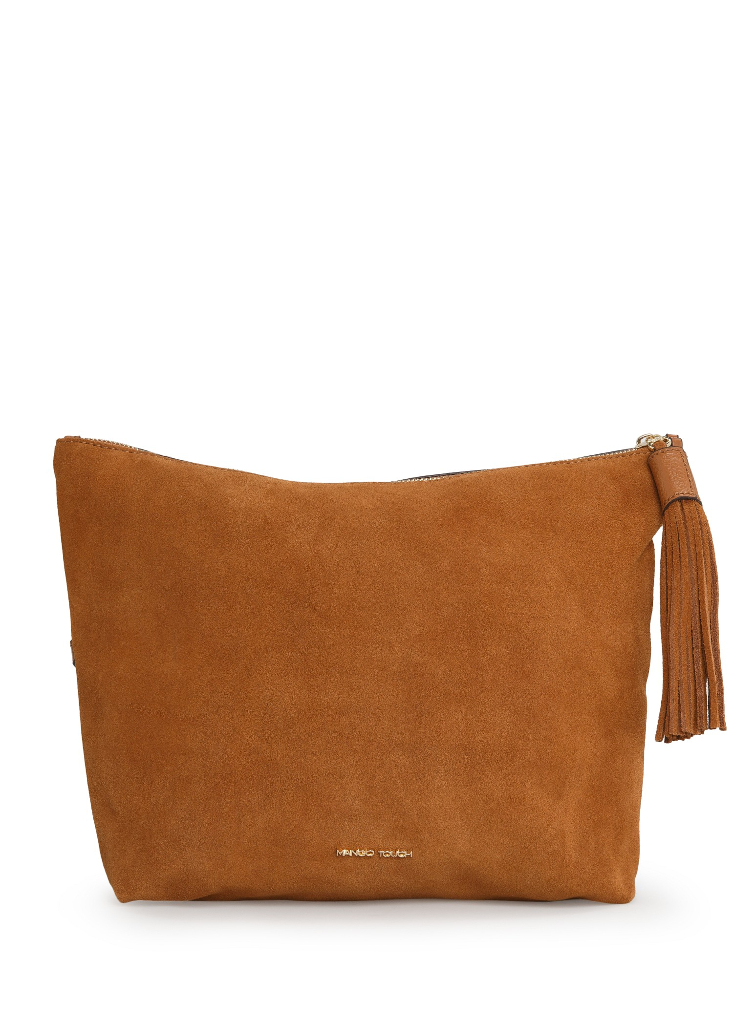 Mango Suede Cross Body Bag in Brown (Leather) Lyst