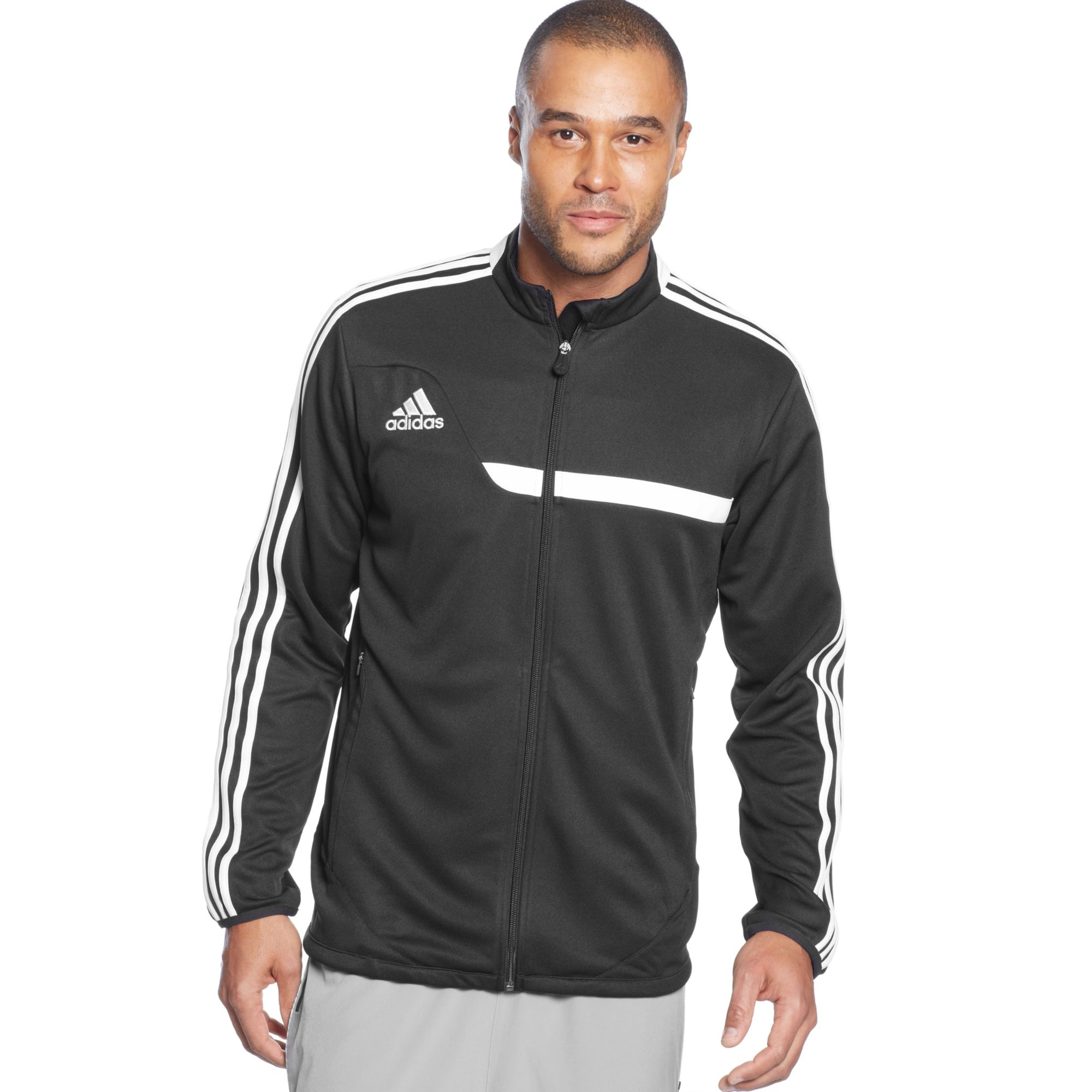 Adidas Tiro 13 Training Jacket in Black for Men (BLACK/BLAC) | Lyst
