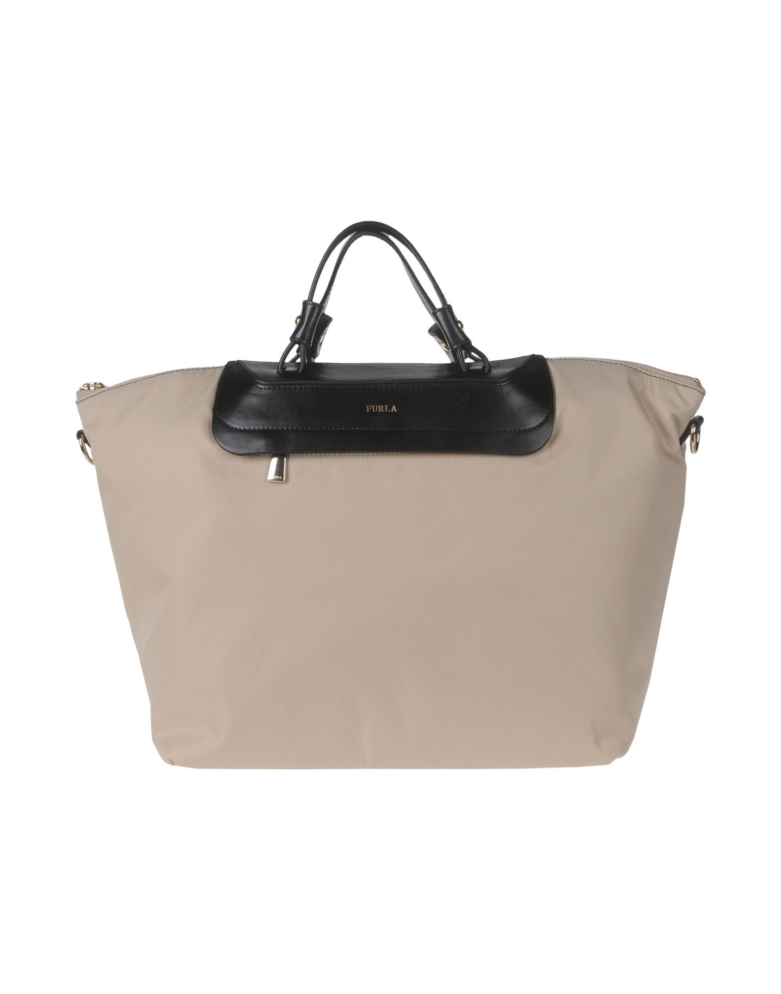 beige furla bag