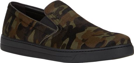 prada mens camo sneakers