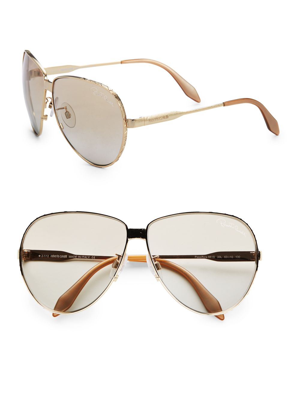 roberto cavalli aviator sunglasses